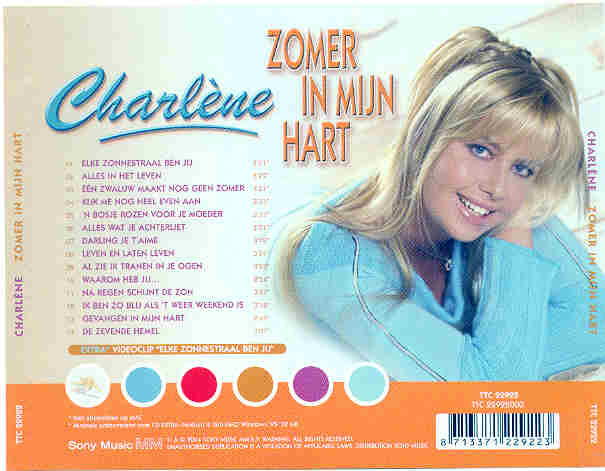Charlene  Zomer In Mijn Hart : Back
